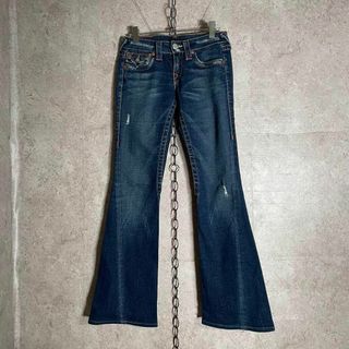 USA製 TRUE RELIGION ビッグベル フレアデニムパンツ Y2K