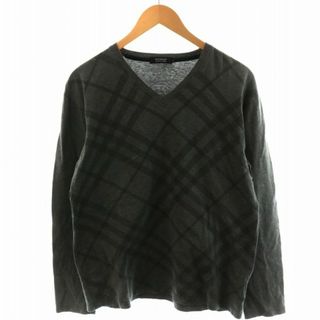 バーバリーブラックレーベル(BURBERRY BLACK LABEL)のBURBERRY BLACK LABEL Tシャツ カットソー 3 L グレー(Tシャツ/カットソー(七分/長袖))