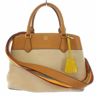 Tory Burch - トリーバーチ ROBINSON CANVAS TRIPLE ベージュ