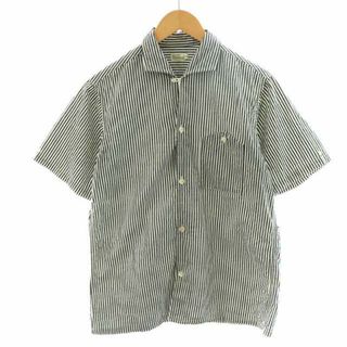 WAREHOUSE - WAREHOUSE ＆CO. duck digger シャツ M グレー 白