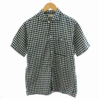 ウエアハウス(WAREHOUSE)のWAREHOUSE ＆CO. duck digger シャツ M 紺 白(シャツ)