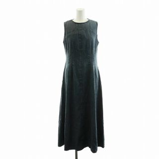 アザー(other)のシウム 22SS MARBLE DENIM DRESS ワンピース M グレー(ロングワンピース/マキシワンピース)