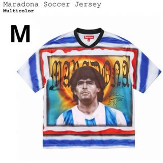 シュプリーム(Supreme)のSupreme Maradona Soccer Jersey マラドーナ M(Tシャツ/カットソー(半袖/袖なし))