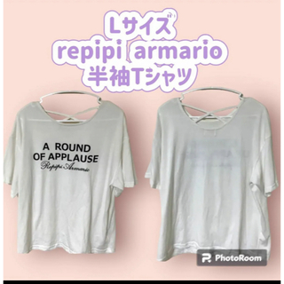 repipi armario - Lサイズ repipi armario 半袖Tシャツ ロゴTシャツ 半袖Tシャツ