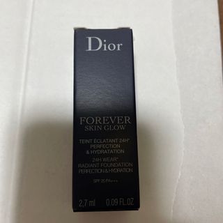 ディオール(Dior)のDior スキンフォーエヴァーフルイドグロウ　2.7ml(ファンデーション)