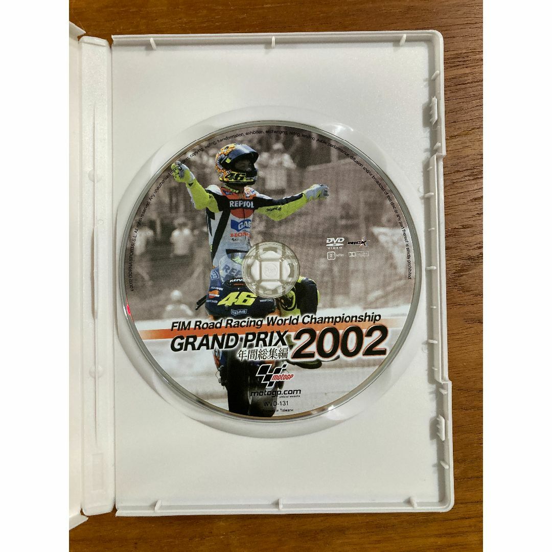 【中古品・動作確認済】2002 Grand Prix 年間総集編DVD エンタメ/ホビーのDVD/ブルーレイ(スポーツ/フィットネス)の商品写真