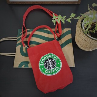 スターバックス(Starbucks)の海外限定 スターバックス スタバ バッグ タンブラー かばん ケース カバー(ショルダーバッグ)