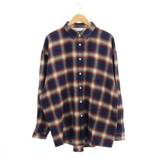 DIGAWEL - ディガウェル Oversized Shirt オンブレチェックシャツ 長袖 1