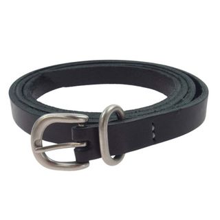 エンダースキーマ Hender Scheme ベルト QN-RC-TLB tail belt テール レザー ベルト  ブラック系【中古】