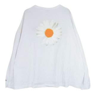 NIKE - NIKE ナイキ 23SS × PEACEMINUSONE ピースマイナスワン LS T-Shirt White  フラワープリント ロングスリーブ カットソー ホワイト系 L【中古】