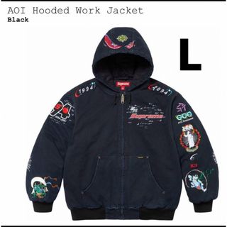 Lサイズ  Supreme AOI Hooded Work Jacket