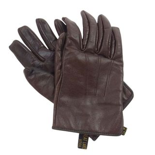 FREEWHEELERS フリーホイーラーズ 手袋 SLIP-ON WINTER UTLITY GLOVES レザー グローブ 手袋 ブラウン系【中古】