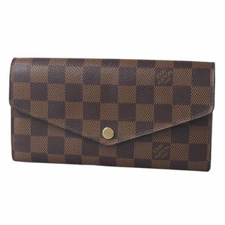 ルイヴィトン(LOUIS VUITTON)の◆ミウラ◆ルイ・ヴィトン LOUIS VUITTON ダミエ ポルトフォイユ サラ 長財布 N63209【中古】(財布)