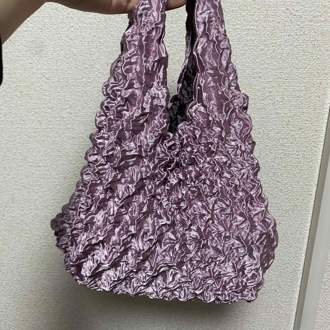 絞Shibori Bag しぼりバッグ レディースのバッグ(エコバッグ)の商品写真