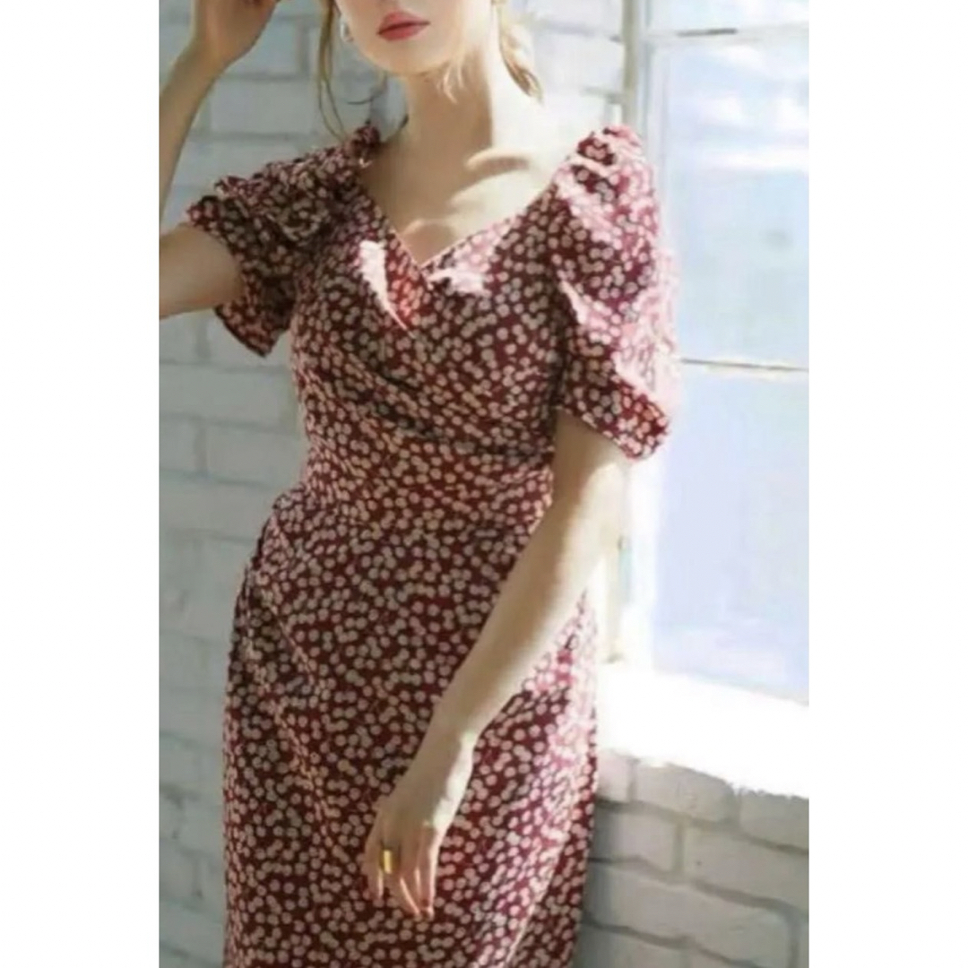 新品・未着用】Her lip toチェリー柄ワンピース 新品・未着用】Her lip toチェリー柄ワンピース