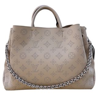 ルイヴィトン(LOUIS VUITTON)の　ルイ・ヴィトン LOUIS VUITTON ベラ・トート M59203 クレーム シルバー金具 マヒナ レディース トートバッグ(トートバッグ)