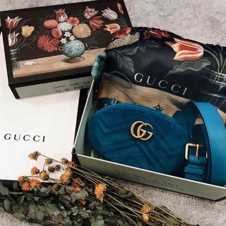 グッチ(Gucci)のGUCCI GGマーモント　ボディーバッグ(ボディバッグ/ウエストポーチ)