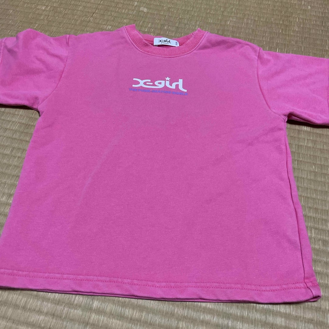 xgirlTシャツキッズ キッズ/ベビー/マタニティのキッズ服女の子用(90cm~)(Tシャツ/カットソー)の商品写真