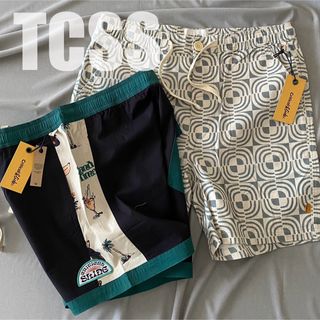 ティーシーエスエス(TCSS)の⑨ 新品 2枚セット TCSS サーフパンツ Critical Slide(水着)