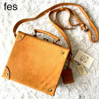 fes - ★未使用級 fes フェス ショルダーバッグ 2way ミニトランク ボックス