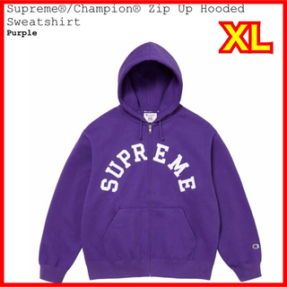 シュプリーム(Supreme)のSup x Champion Zip Up Hooded Sweatshirt(パーカー)