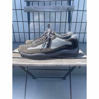 00's PRADA SPORT AMERICA'S CUP US8.5ブラウン(スニーカー)