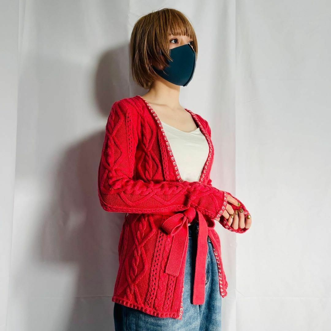 「#期間限定」のおすすめ人気ランキング 00s - Lauren Ralph POLO ケーブルコットンニット JEANS カーディガン