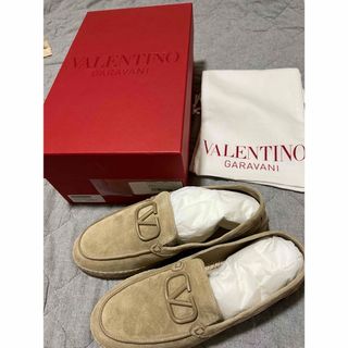 ヴァレンティノ(VALENTINO)の2022AW VALENTINOロゴデッキシューズ 26.5cm 新品未使用(デッキシューズ)