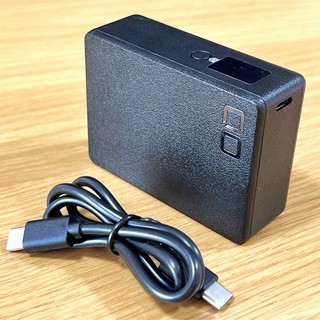 CIO - 【美品】CIO モバイルバッテリー（黒，30W 1C1A，USB-Cケーブル付）