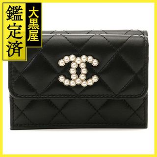 シャネル(CHANEL)のシャネル 三つ折財布 AP3808 B15723 94305 【472】(財布)