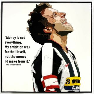 【※訳アリ特価品】Del Piero デル ピエロ / 大人気ポップアートパネル(絵画/タペストリー)