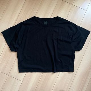 スピックアンドスパン(Spick & Span)のSpick & Span トップス 黒(Tシャツ(半袖/袖なし))