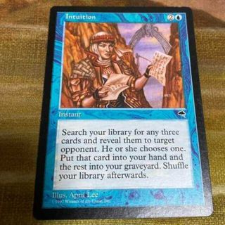 マジックザギャザリング(マジック：ザ・ギャザリング)のMTG 直観 英(シングルカード)