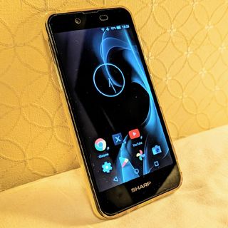 シャープ(SHARP)のSharp AQUOS SH-M04 動作品(スマートフォン本体)