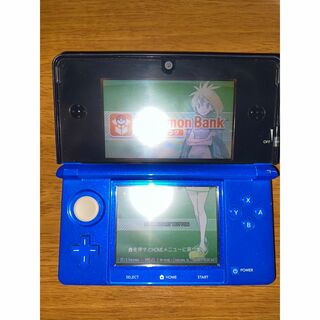 ニンテンドー3DS(ニンテンドー3DS)のニンテンドー 3DS 本体 ブルー ポケモンバンク ポケムーバー(携帯用ゲーム機本体)
