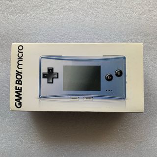 ニンテンドウ(任天堂)のゲームボーイミクロ 任天堂 GAME BOY micro ブルー(携帯用ゲーム機本体)