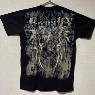 エドハーディー(Ed Hardy)のKonflic Return of Royalty Tシャツ 新品 USA製(Tシャツ/カットソー(半袖/袖なし))