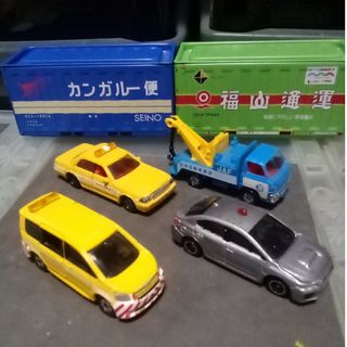 タカラトミー(Takara Tomy)の日本製トミカ　トヨタ ノア　道路維持作業車 / JAF レッカー車(ミニカー)