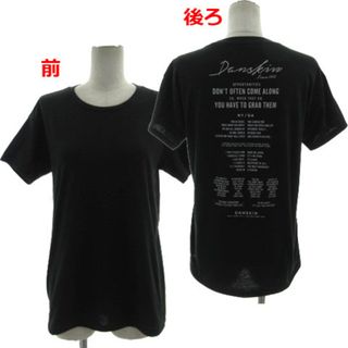 アザー(other)のDANSKIN ロングレングスティ Tシャツ 半袖 バックプリント 黒 M-DA(その他)