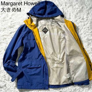 MARGARET HOWELL - ★極美品 マーガレットハウエル マウンテンパーカー ゴアテックス 紺 大きめM