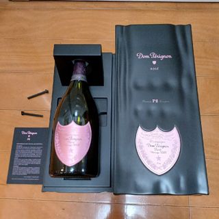 ドンペリニヨン(Dom Pérignon)の【正規品】ドンペリ　P2ロゼ　空瓶　空箱セット　2000年(シャンパン/スパークリングワイン)