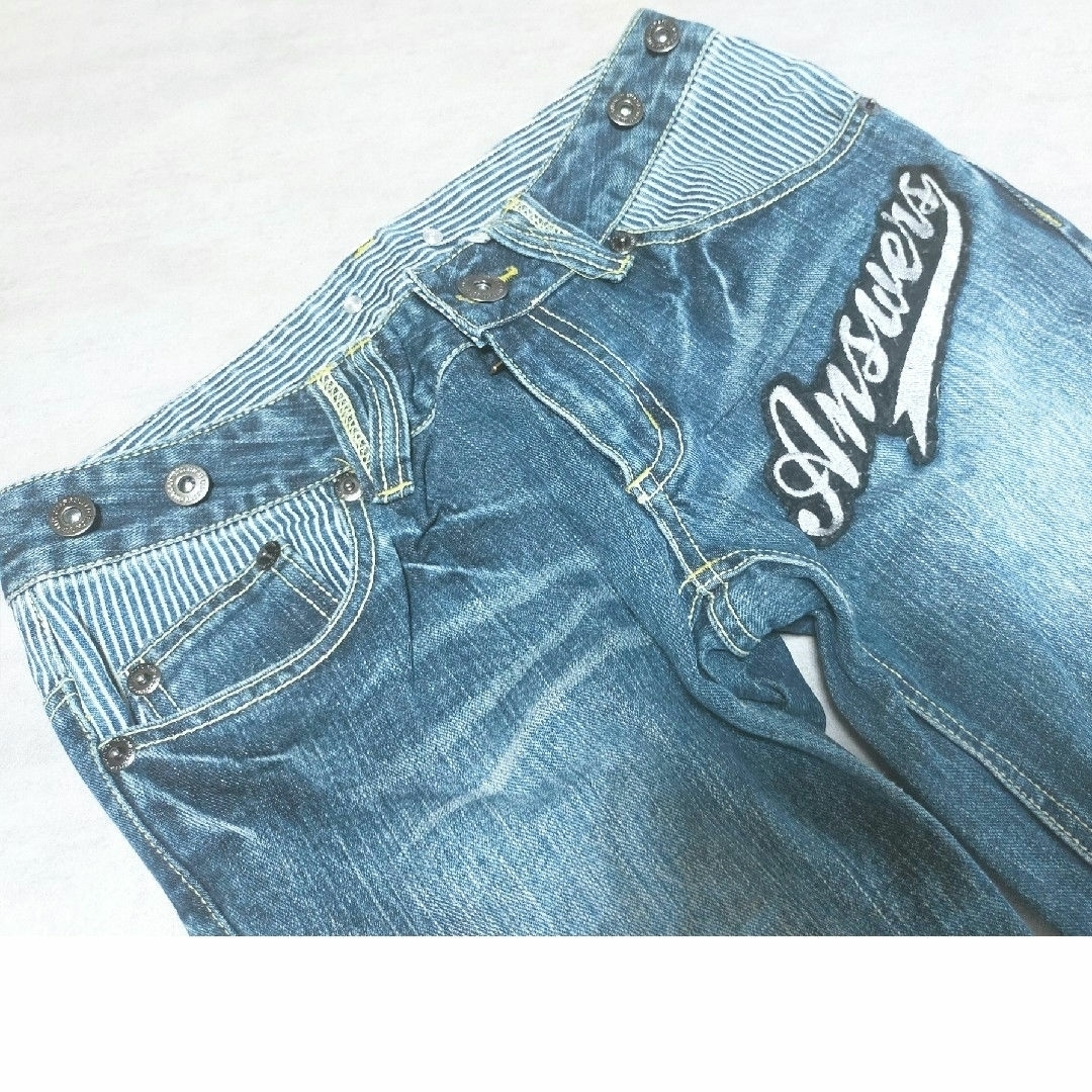 ジーンズ　七分丈 レディースのパンツ(デニム/ジーンズ)の商品写真