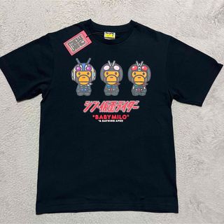 アベイシングエイプ(A BATHING APE)のAPE BAPE KAWS シン仮面ライダー　tシャツ　新　BABY MILO(Tシャツ/カットソー(半袖/袖なし))