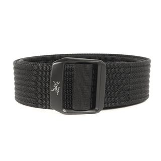 アークテリクス(ARC'TERYX)の美品 ARC TERYX アークテリクス ベルト サイズ:L コンベヤー ベルト CONVEYOR BELT 38MM ブラック 黒 アウトドア スポーツ カジュアル ブランド アイテム 小物【メンズ】【中古】(ベルト)