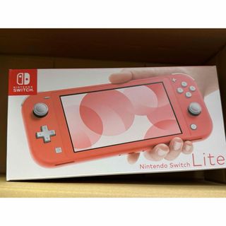 Nintendo Switch - 未使用新品　Nintendo Switch lite ピンク