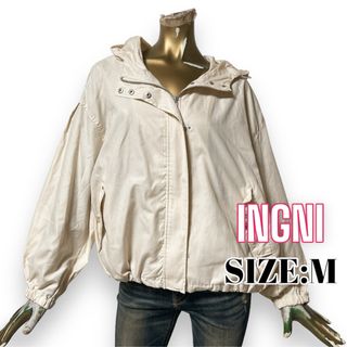 INGNI ♥ 無地 オーバー ゆったり マウンテンパーカー 薄手ジャケット