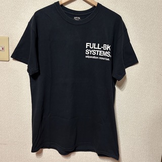 フルビーケー(FULL-BK)のFULL-BK SYSTEMS 半袖 Tシャツ 黒 ブラック(Tシャツ/カットソー(半袖/袖なし))