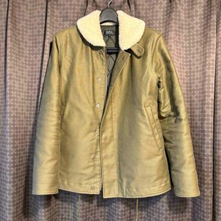 アーペーセー(A.P.C)のA.P.C.(アーペーセー)ブルゾン 襟ボア ラウンドカラー(ブルゾン)