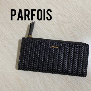 超美品❣️PARFOIS メッシュ長財布 ブラック(財布)