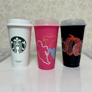 スターバックスコーヒー(Starbucks Coffee)のスターバックス リユーザブルカップ 3個セット(グラス/カップ)